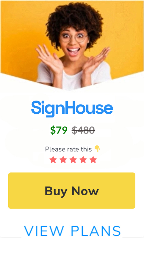 SignHouse Lifetime Deal Product